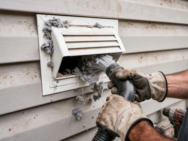 Professional dryer vent cleaning by Waxhaw Dryer Vent Cleaning in Waxhaw