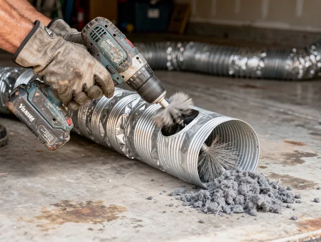 Professional duct cleaning by Waxhaw Dryer Vent Cleaning in Waxhaw