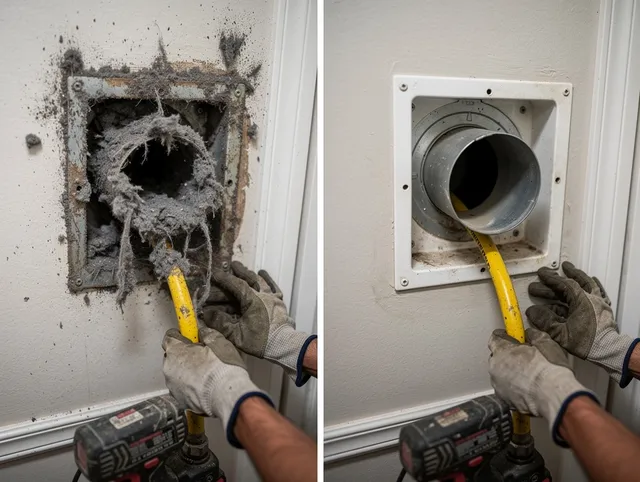 Expert gas dryer vent cleaning by Waxhaw Dryer Vent Cleaning in Waxhaw