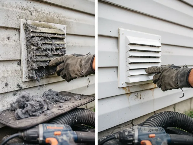 Residential dryer vent cleaning by Waxhaw Dryer Vent Cleaning in Waxhaw
